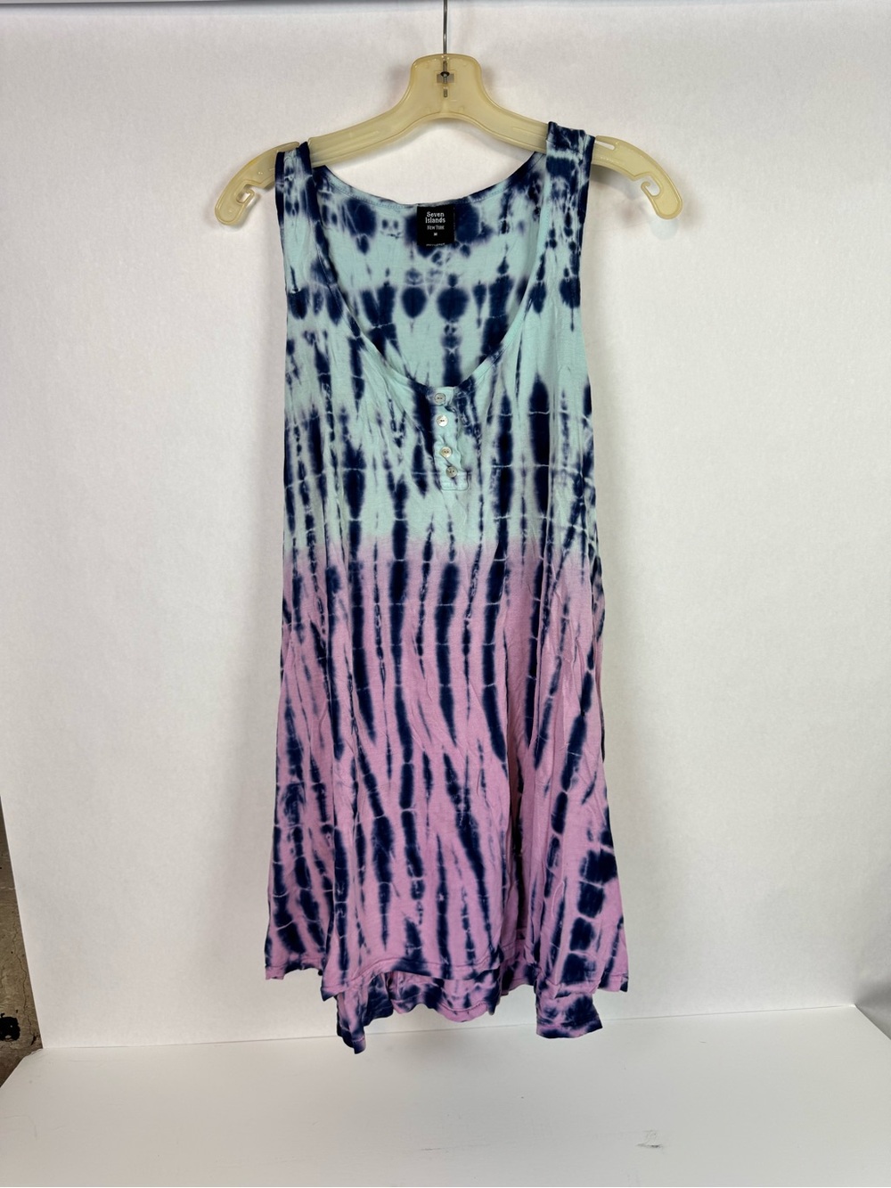 Seven Islands New York brand tie-dye tank top - medium